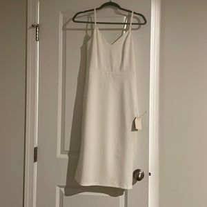 White Midi Dress